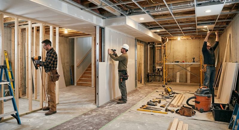 Basement Ceiling Replacement
